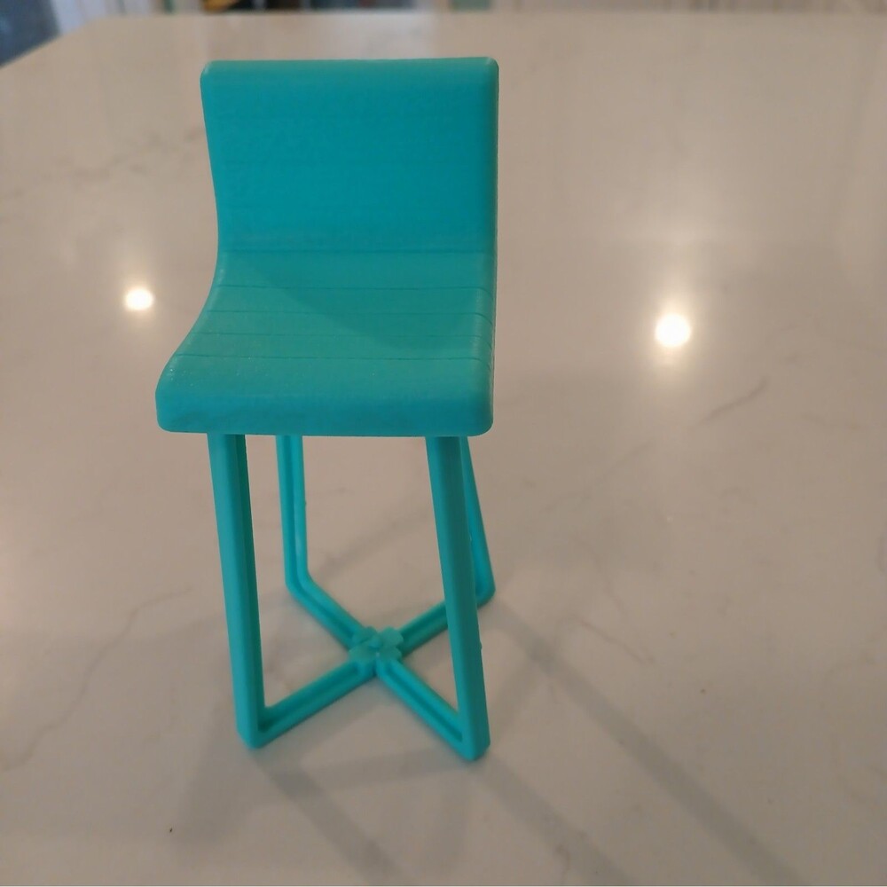 Barbie Blue/Teal Chair Replacement Part